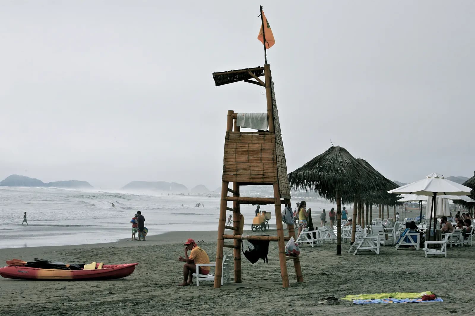 Playa Asia, al sur de Lima